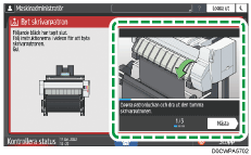 Bild på användarpanelens skärm