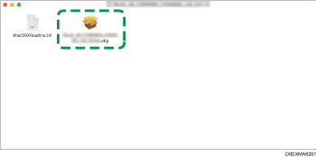 Bild på drivrutinens skärmbild