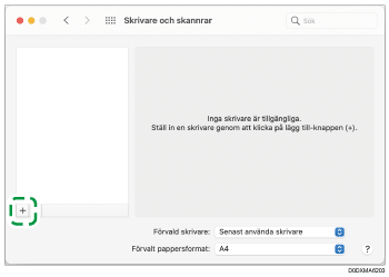 Bild på drivrutinens skärmbild