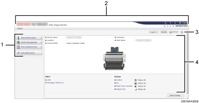 ภาพประกอบหน้าจอเว็บเบราว์เซอร์เรียงลำดับชื่อตามหมายเลข