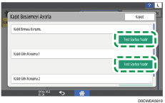 İşletim paneli ekran görseli