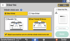 İşletim paneli ekran görseli