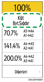İşletim paneli ekran görseli