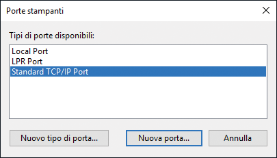 Illustrazione della schermata del driver