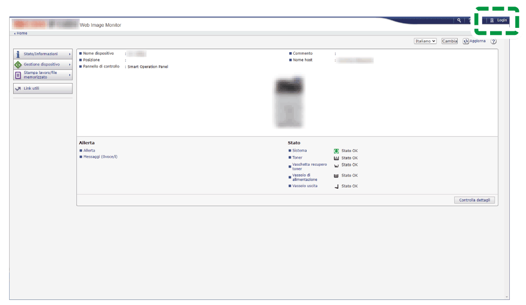 Illustrazione schermata browser Web