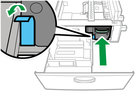 Illustrazione dell'unità di alimentazione carta