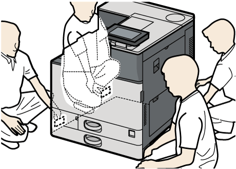 Illustrazione dell'unità di alimentazione carta