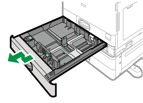 Illustrazione dell'unità di alimentazione carta