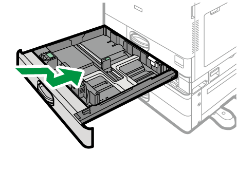 Illustrazione dell'unità di alimentazione carta