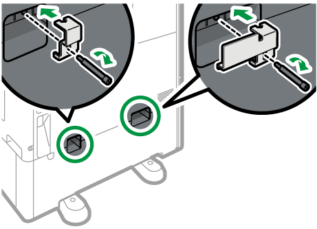 Illustrazione dell'unità di alimentazione carta