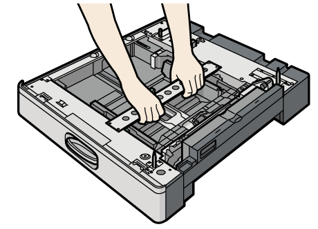 Illustrazione dell'unità di alimentazione carta