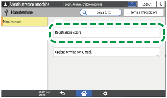 Illustrazione della macchina