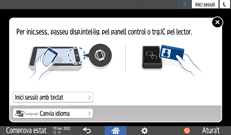 Il·lustració de pantalla del tauler d'operacions