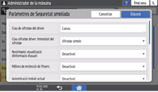 Il·lustració de pantalla del tauler d'operacions