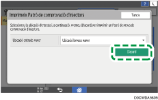 Il·lustració de pantalla del tauler d'operacions