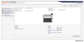 Il·lustració de la pantalla del navegador web