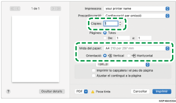 Il·lustració de pantalla de driver