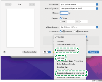 Il·lustració de pantalla de driver