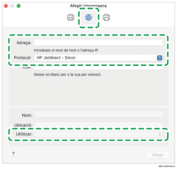 Il·lustració de pantalla de driver
