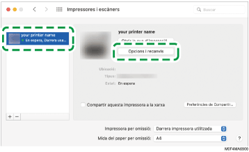 Il·lustració de pantalla de driver
