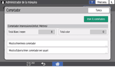 Il·lustració de pantalla del tauler d'operacions