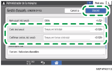 Il·lustració de pantalla del tauler d'operacions