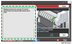 Ilustrace ovládacího panelu
