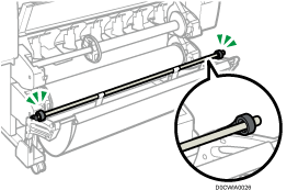 Illustration af papirindgang