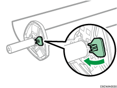 Illustration af papirholder