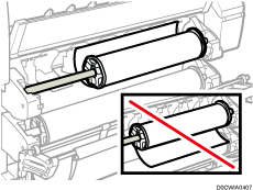 Illustration af papirindgang