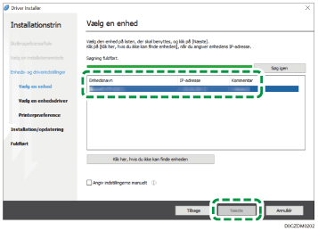 Illustration af driver-installationsprogram