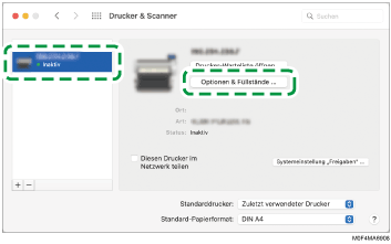 Abbildung Treiberbildschirm
