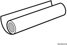 Abbildung der Papierrolle