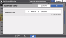 Abbildung Bedienfeld-Display
