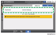 Abbildung Bedienfeld-Display