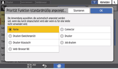 Abbildung Bedienfeld-Display