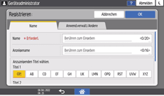 Abbildung Bedienfeld-Display