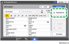 Abbildung Bedienfeld-Display