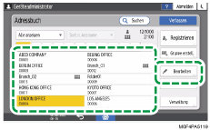 Abbildung Bedienfeld-Display