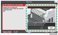 Abbildung Bedienfeld-Display