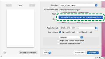 Abbildung Treiberbildschirm