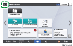 Abbildung Bedienfeld-Display