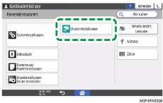 Abbildung Bedienfeld-Display