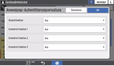 Abbildung Bedienfeld-Display