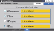 Abbildung Bedienfeld-Display