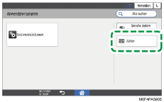Abbildung Bedienfeld-Display