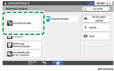 Abbildung Bedienfeld-Display