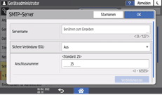 Abbildung Bedienfeld-Display
