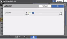 Abbildung Bedienfeld-Display