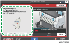 Abbildung Bedienfeld-Display